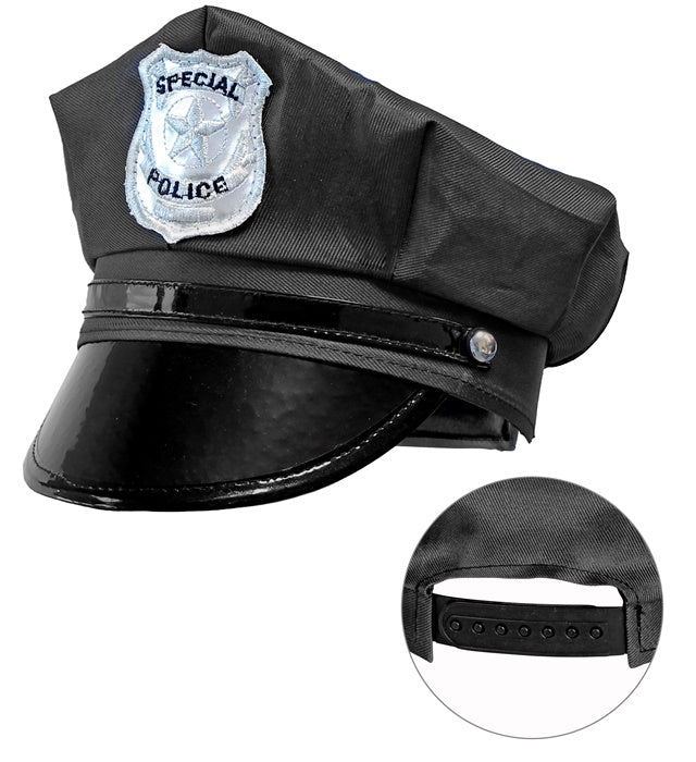 Adjustable Police Hat