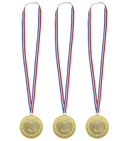 Set Of 3 Gold Medals