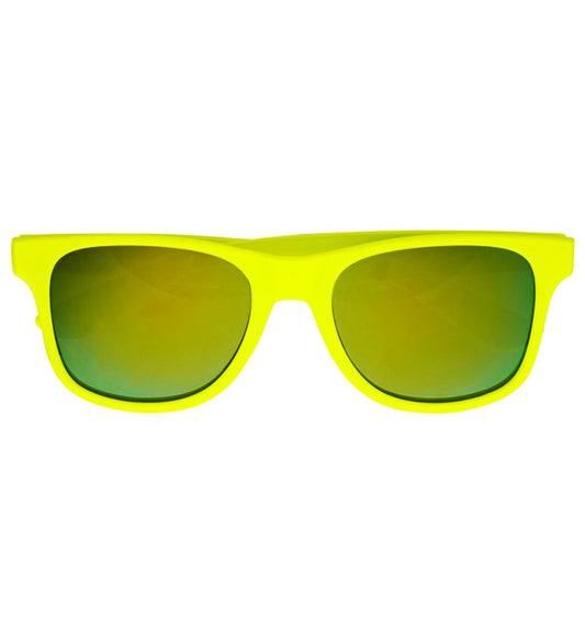 80'S Neon Yellow Glasses With Revo Lenses