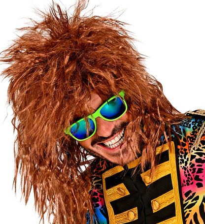 80'S Neon Glasses With Revo Lenses 4 Colors Assorted
