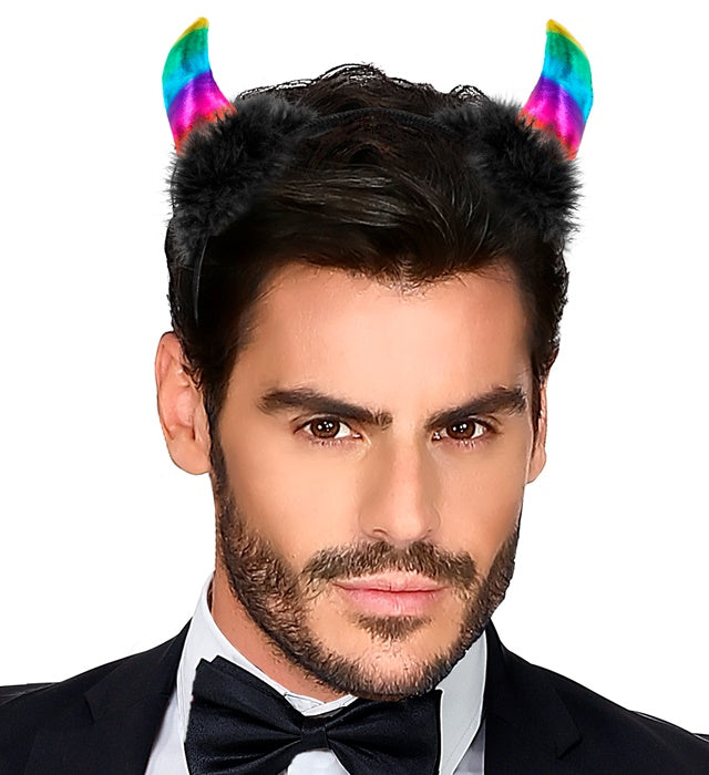 Rainbow Metallic Horns