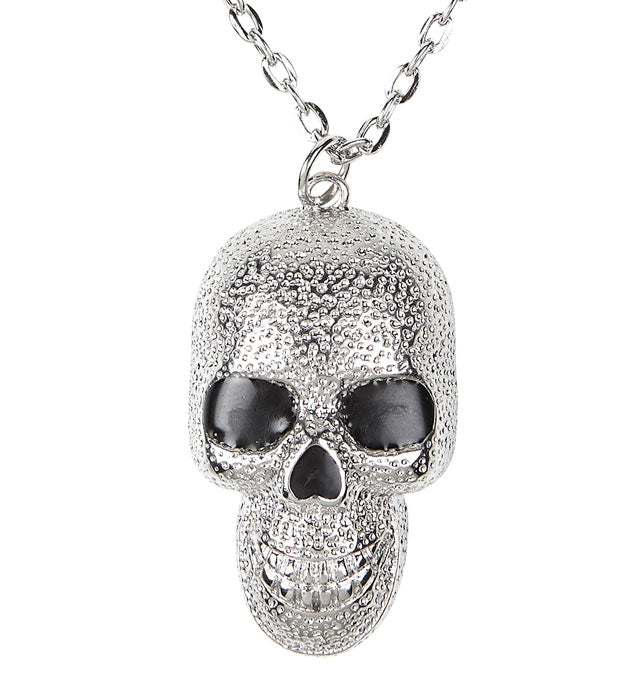 Silver Skull Necklace
