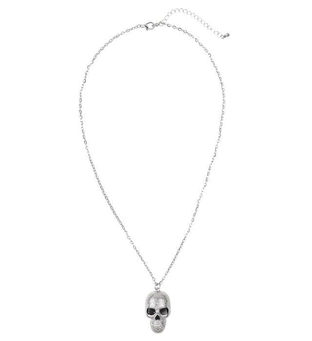 Silver Skull Necklace