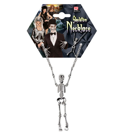 Silver Skeleton Necklace