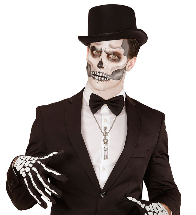 Silver Skeleton Necklace