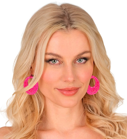 Pair Of Pink  Earrings