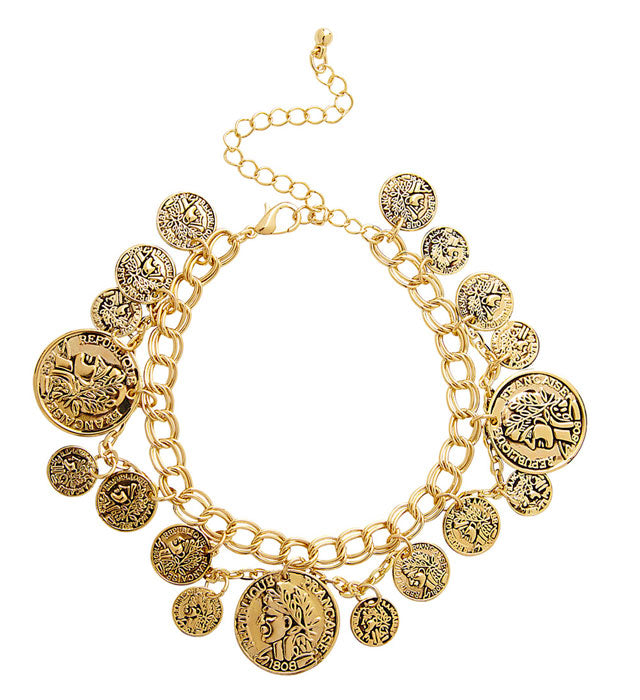 Gold Coins Bracelet
