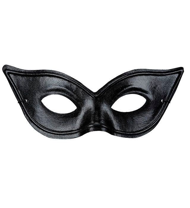 Shiny Black Cat Eye S&M Eyemask