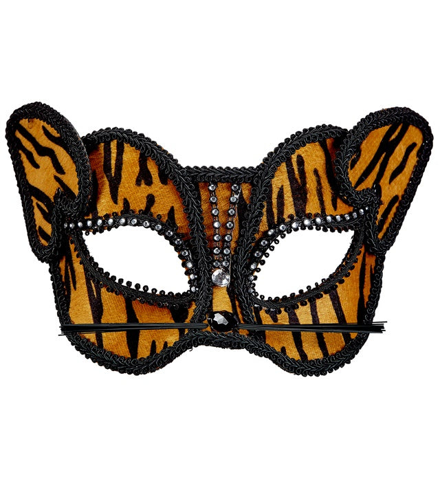 Tiger Eyemask With Strass