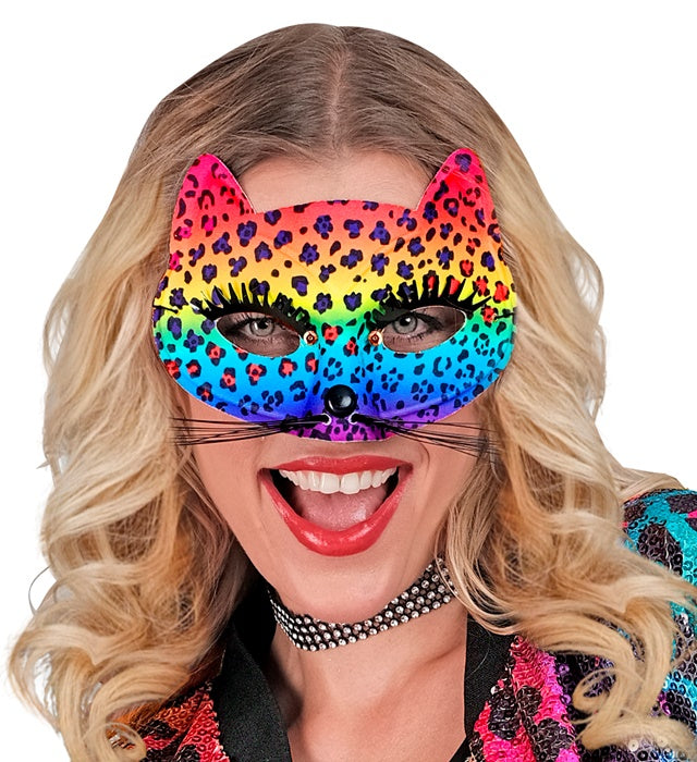 Rainbow Leopard Eyemask