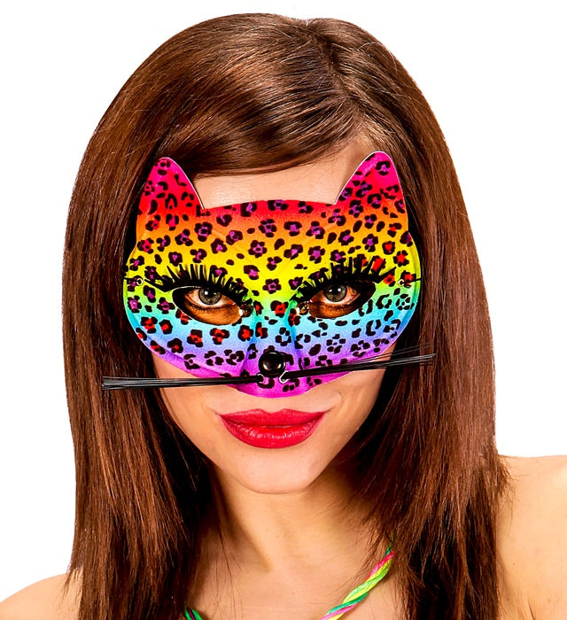 Rainbow Leopard Eyemask