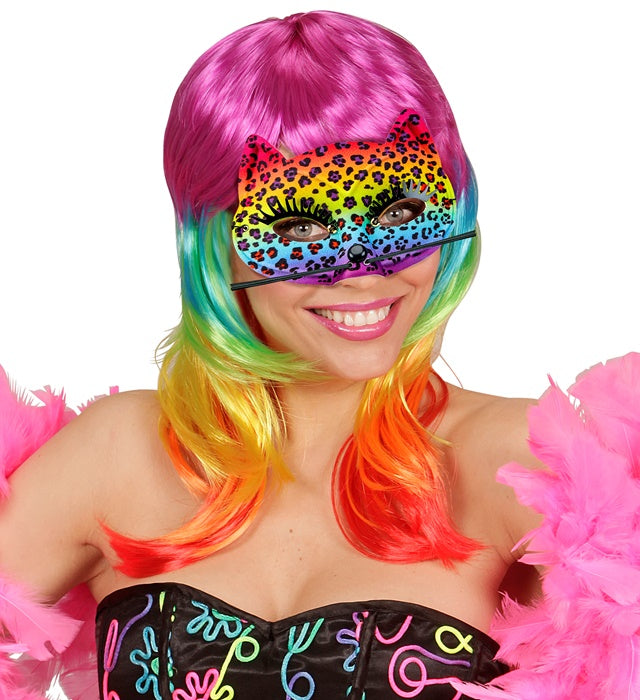 Rainbow Leopard Eyemask