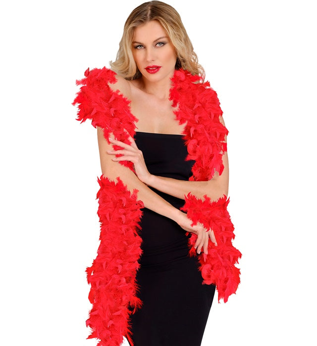 Feather Boa Red - 1,80 M - 50 G