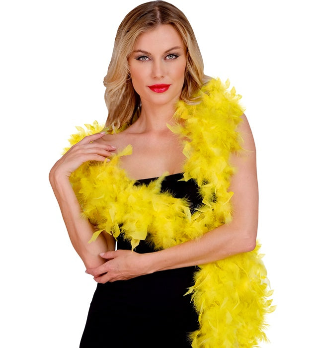 Feather Boa Yellow - 1,80 M - 50 G