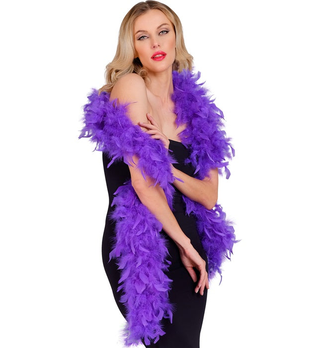 Feather Boa Purple - 1,80 M - 50 G