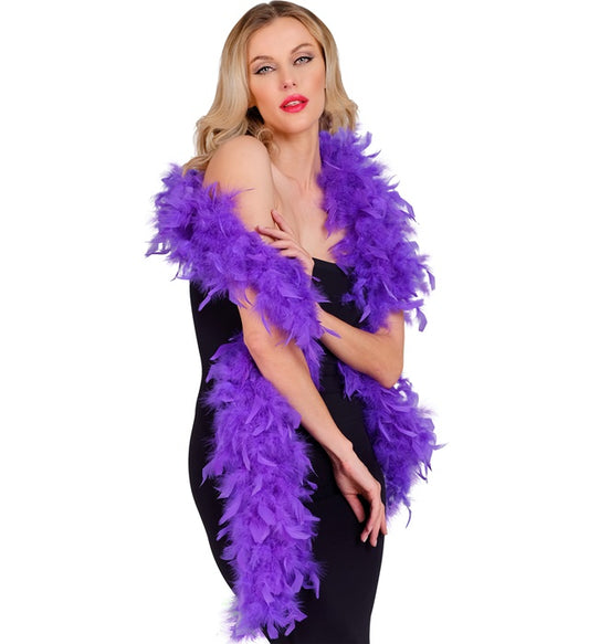 Feather Boa Purple - 1,80 M - 50 G