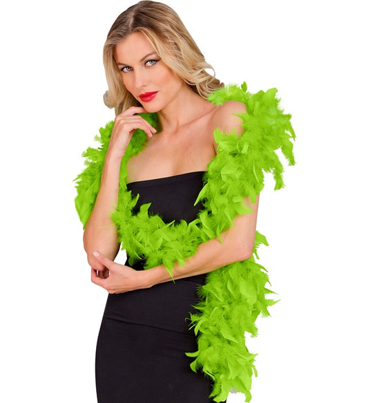 Feather Boa Lime - 1,80 M - 50 G