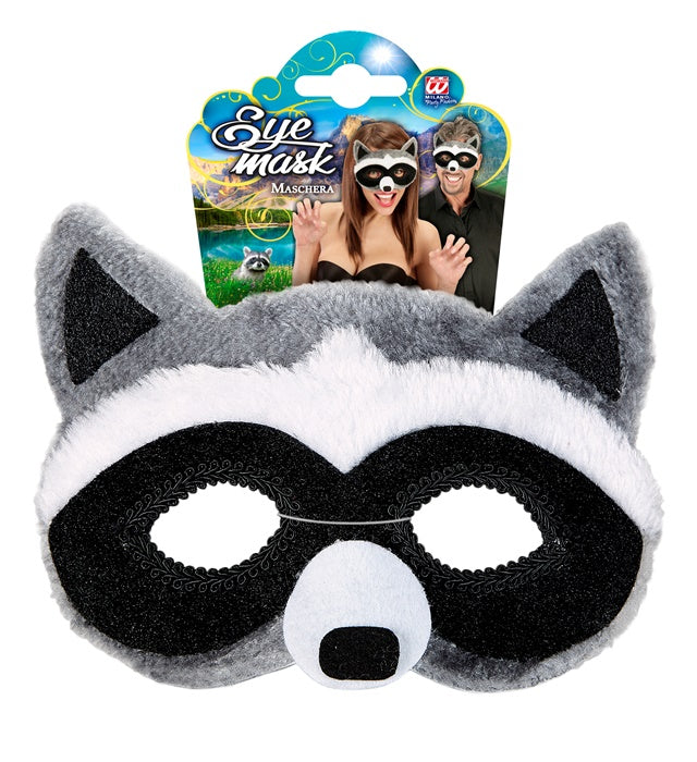 Plush Raccoon Eyemask