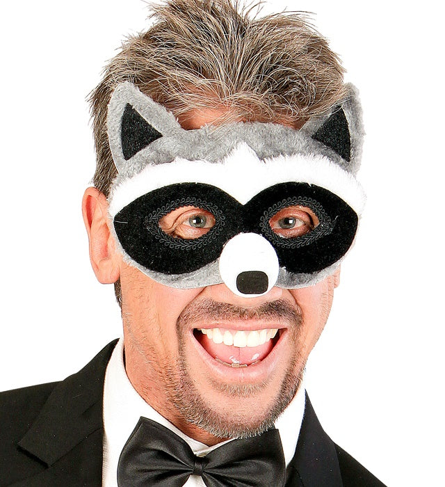 Plush Raccoon Eyemask