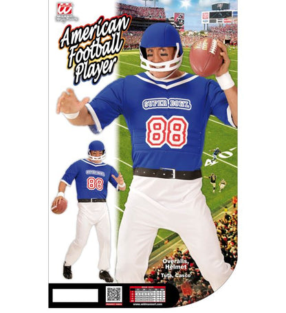American Football Player  Overalls, Helmet 