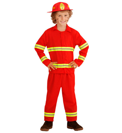 Firefighter  Jacket, Pants, Helmet 