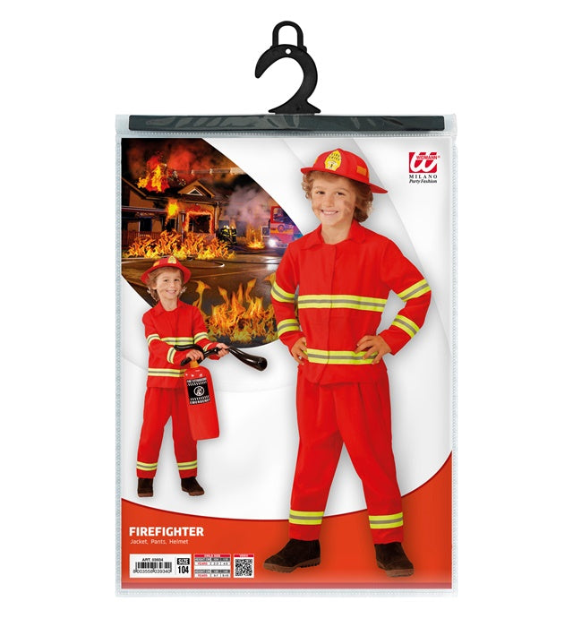 Firefighter  Jacket, Pants, Helmet 