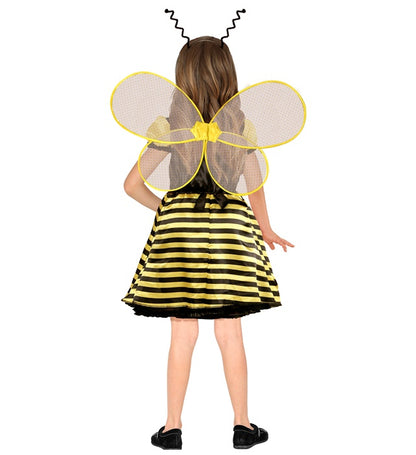 Bee  Dress, Underskirt, Bow Belt, Wings, Antennas 