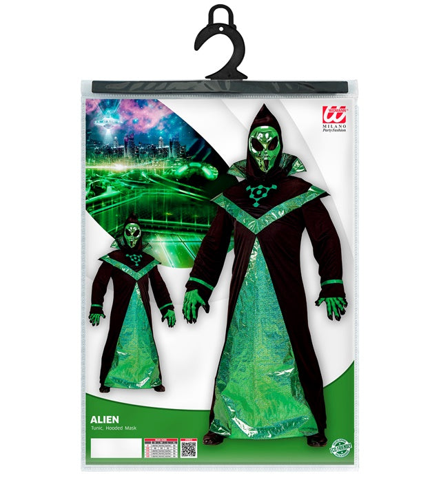 Alien  Tunic, Hooded Mask 