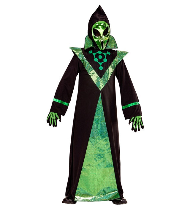 Alien  Tunic, Hooded Mask 