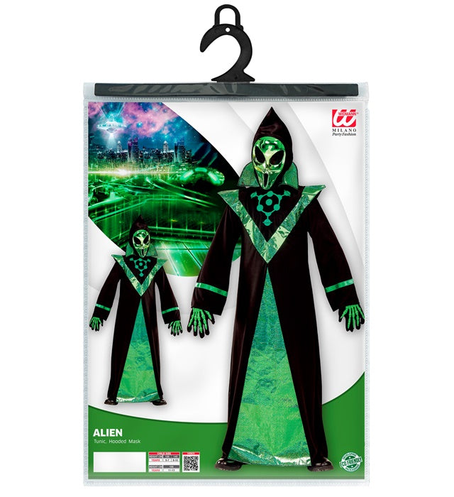 Alien  Tunic, Hooded Mask 