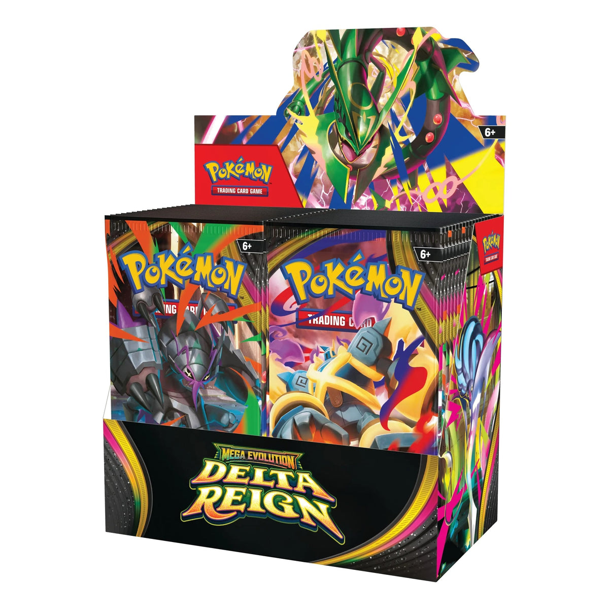 Pokemon TCG Mega Evolution Delta Reign Booster Box 36 Packs Right Side