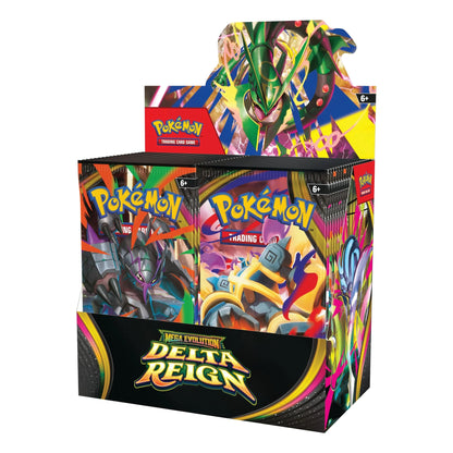 Pokemon TCG Mega Evolution Delta Reign Booster Box 36 Packs Right Side