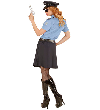 Police Officer  Shirt, Skirt, Belt, Hat 