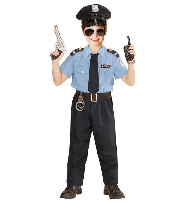 Police Officer  Shirt, Pants, Belt, Tie, Hat 