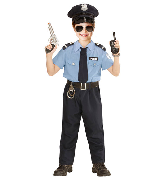 Police Officer  Shirt, Pants, Belt, Tie, Hat 