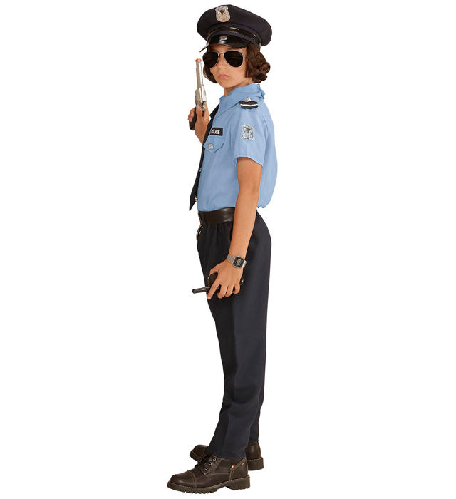 Police Officer  Shirt, Pants, Belt, Tie, Hat 