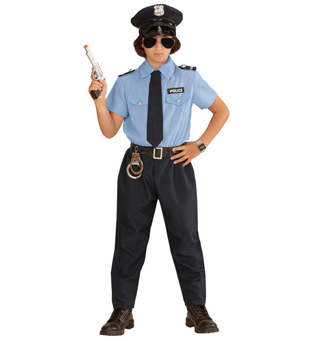 Police Officer  Shirt, Pants, Belt, Tie, Hat 