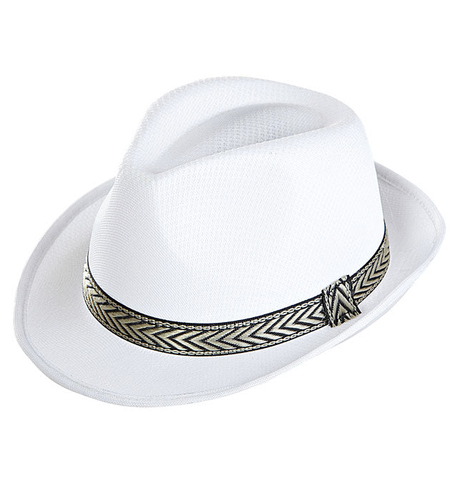 White Panama Fedora