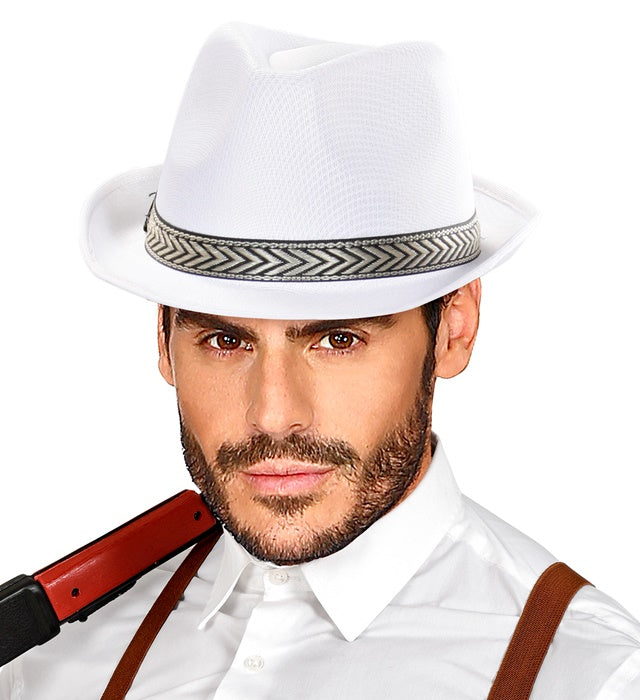 White Panama Fedora