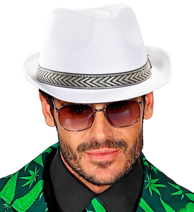 White Panama Fedora