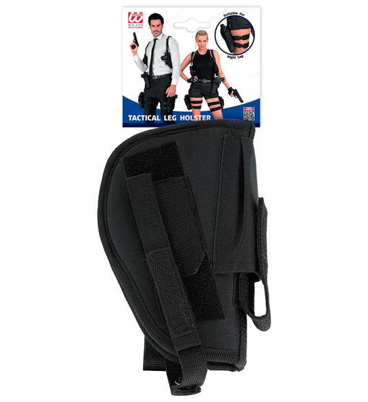 Black Tactical Right Leg Holster