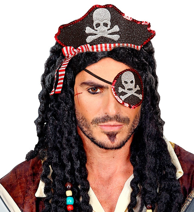 Mini Pirate Hat & Eye-Patch