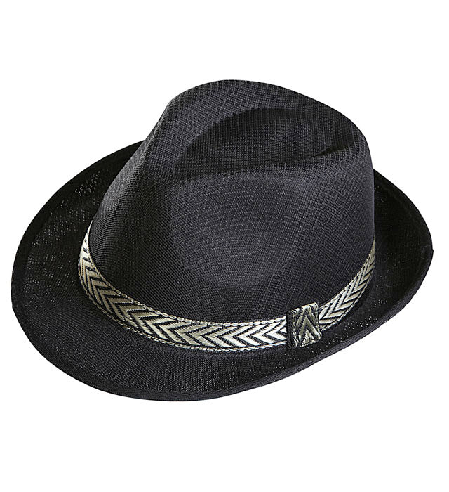Black Panama Fedora