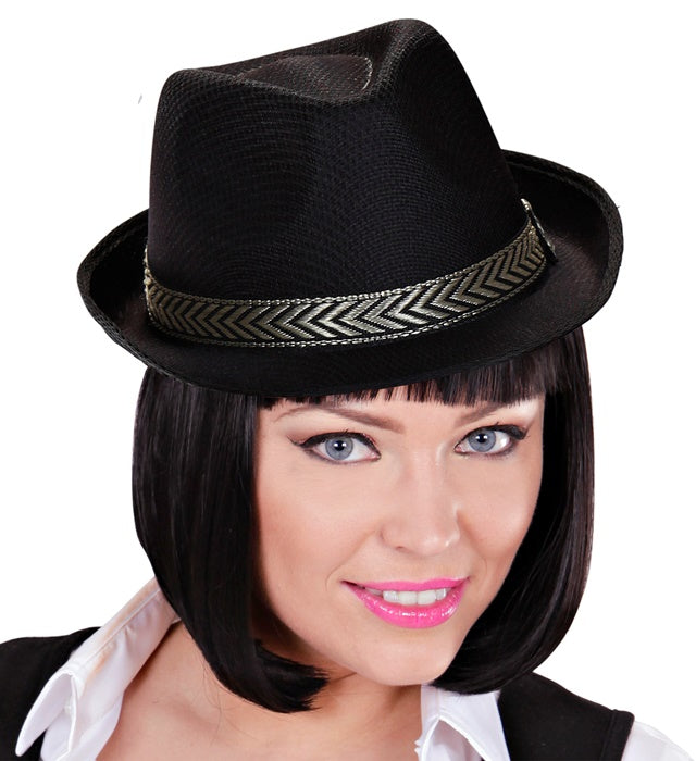 Black Panama Fedora