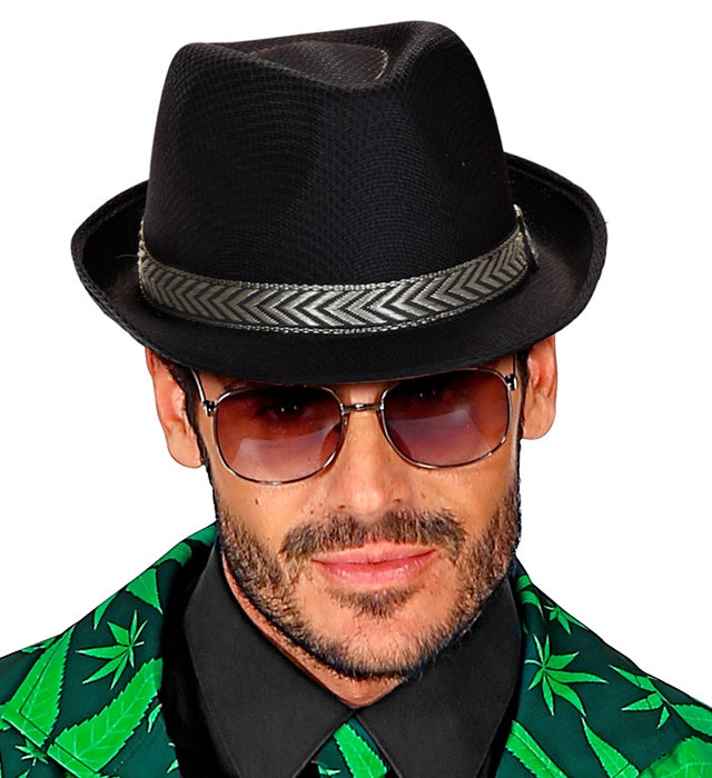 Black Panama Fedora