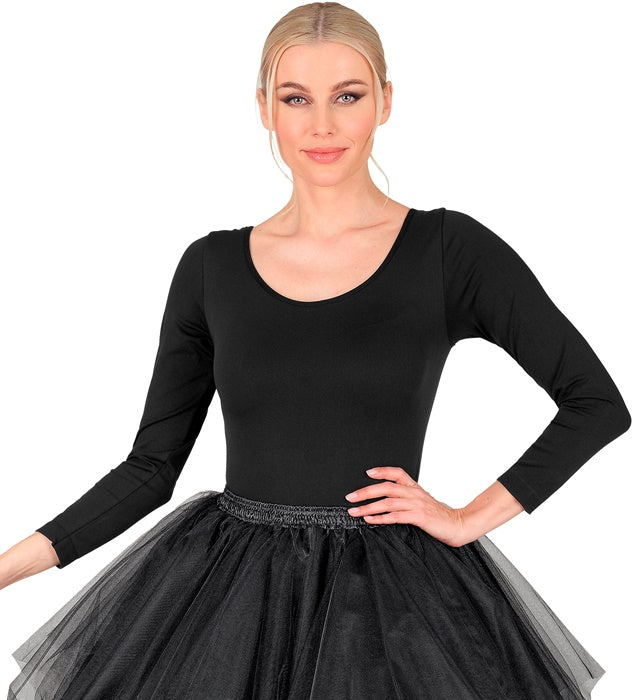 Black Body  Buttons Closure 