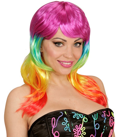 Rainbow Fashion Wig In Box