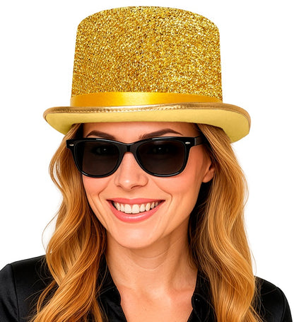 Top Hat Lurex Gold 12 Cm