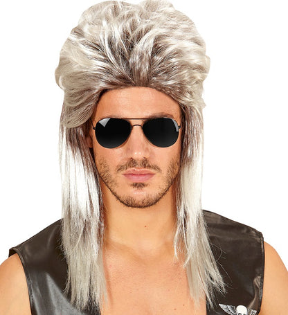 Blond Vokuhila Wig In Polybag