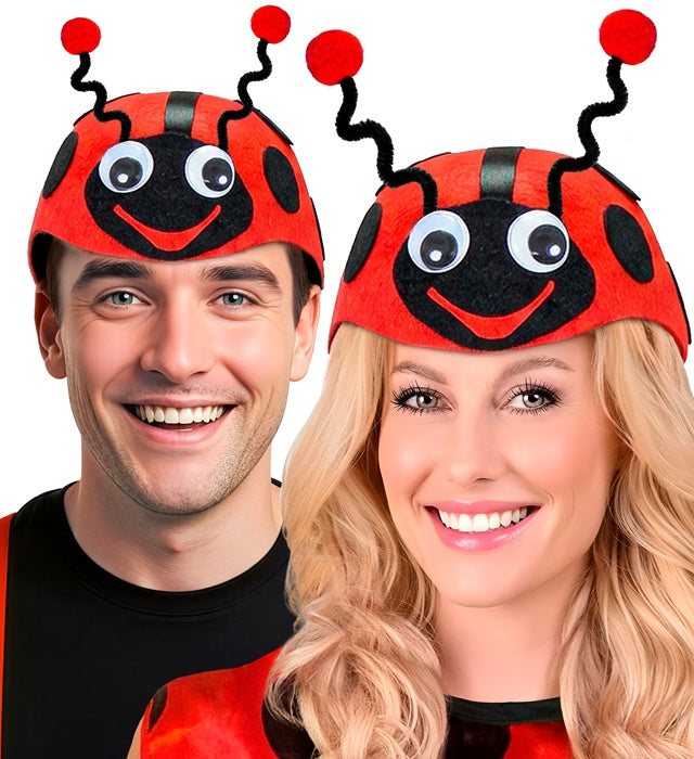 Felt Ladybug Cap